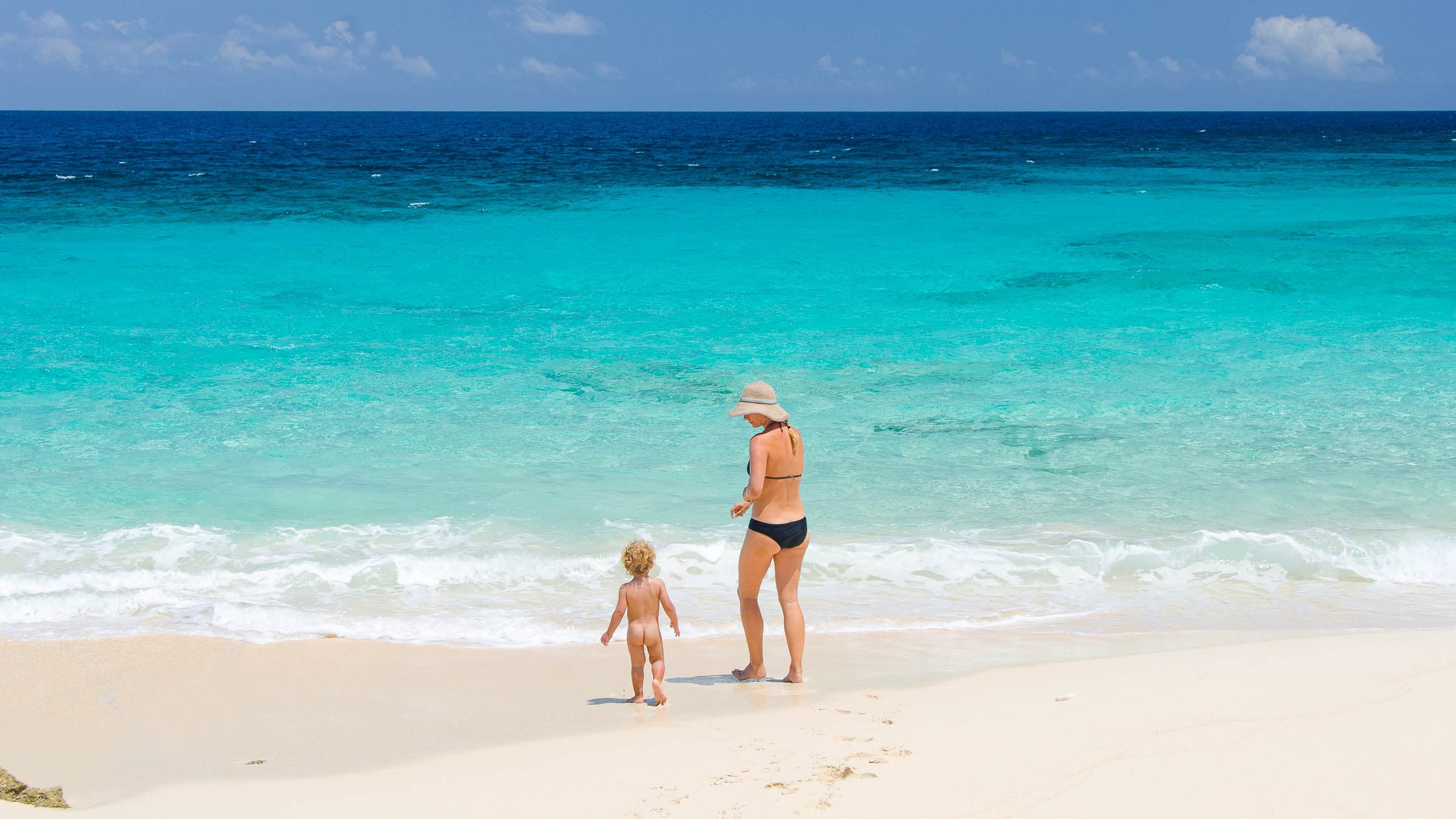 Carefree And Bare As You Dare At Limestone Beach Anguilla Anguilla