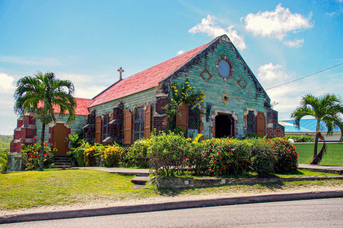 Saint Barnabas Anglican Church: Antiguan Green House Of God