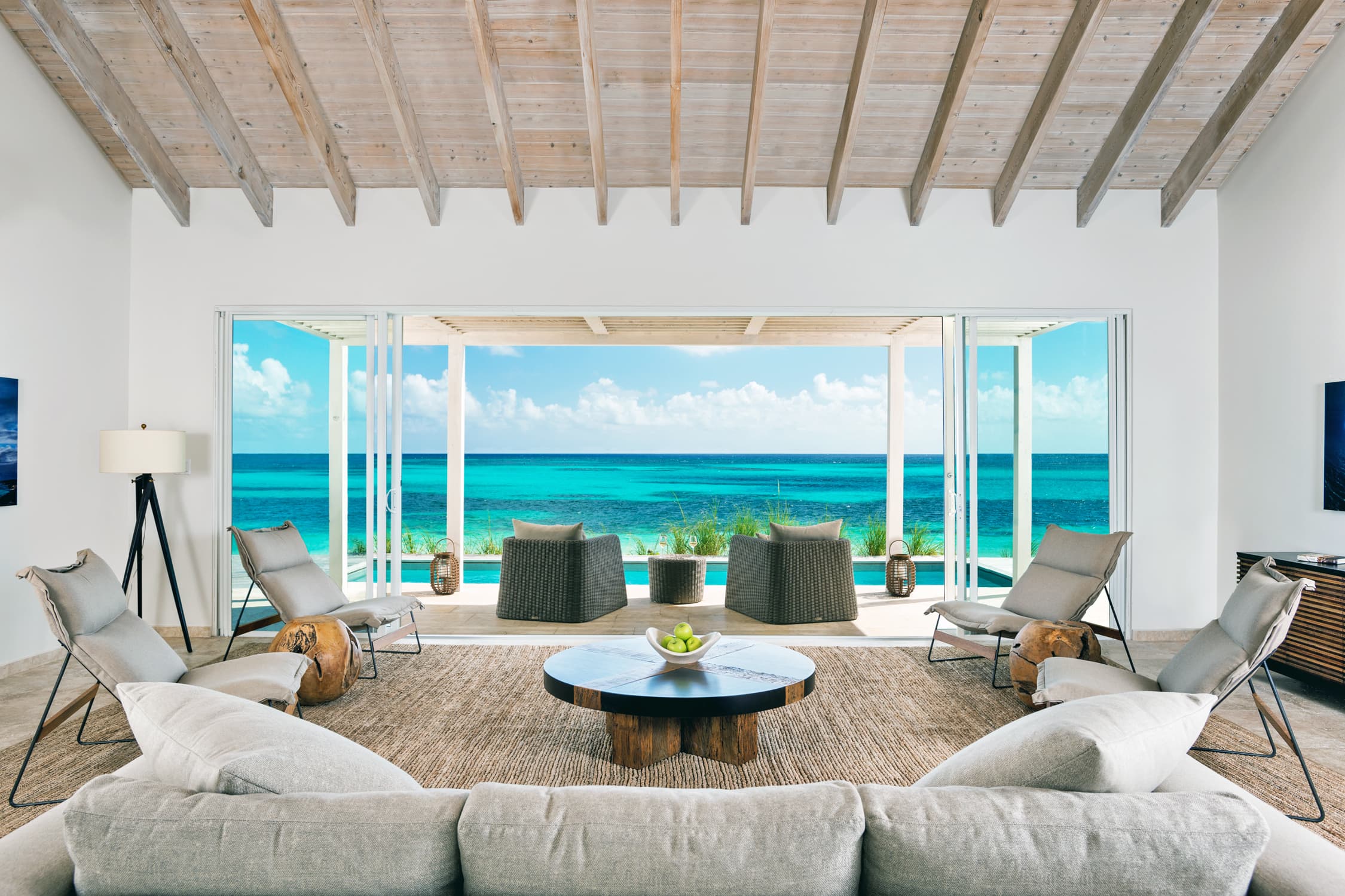 Copy Of 5 Sailrock Resort Beachfront Villa Living Room 2 